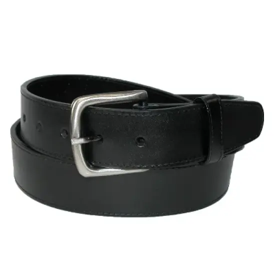 CTM Men's Leather Money Belt Removable Buckle image {1}
