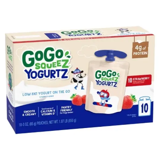 GoGo SqueeZ yogurtZ - 3oz image {9}