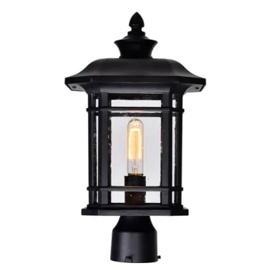 CWI Lighting,Blackburn 1 Light Outdoor Black Lantern Head image {1}