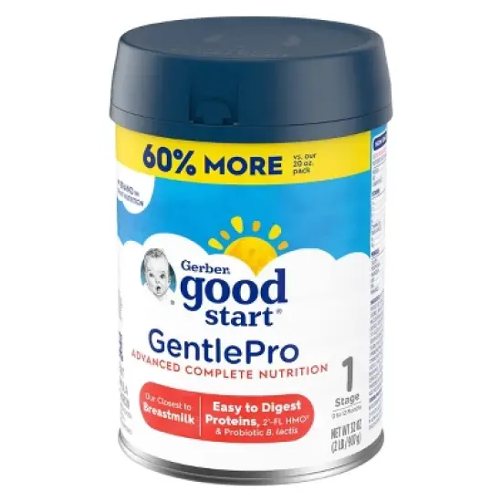 Gerber Good Start GentlePro Non-GMO Powder Infant Formula - 32oz image {2}