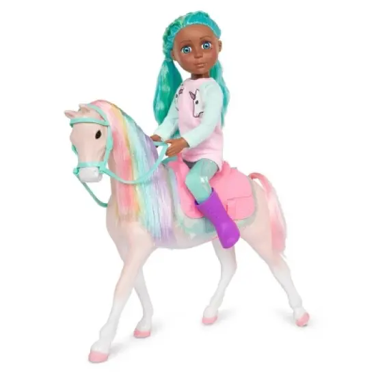 Glitter Girls Rainbow Horse with Accessories&nbsp;Twinkle 14" image {1}