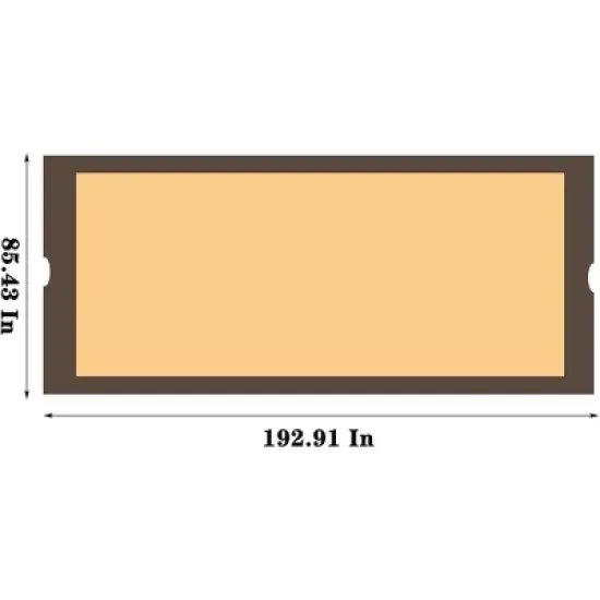 12x9 Ft Universal Canopy Cover Replacement UV Protection Shade Cover Canopy Privacy Patio Shade Screen Outdoor Shade Cover Replacement image {3}