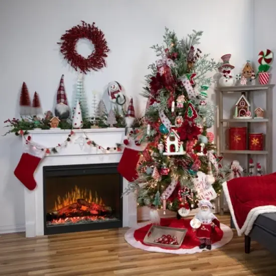 Northlight Peppermint Candy House Christmas Decoration - 11" image {4}