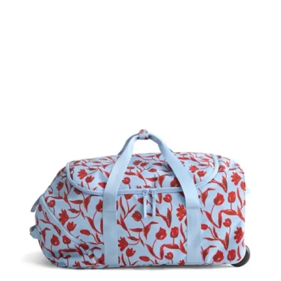 Vera Bradley Women's Outlet Lighten Up Wheeled Carry-On image {5}