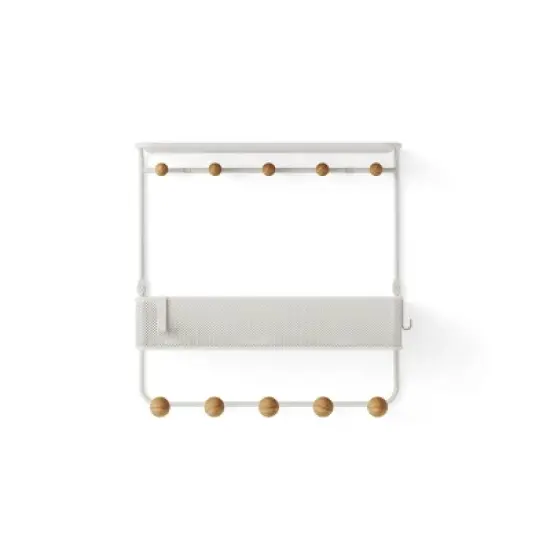 Umbra Antique Shelf With Hooks image {2}