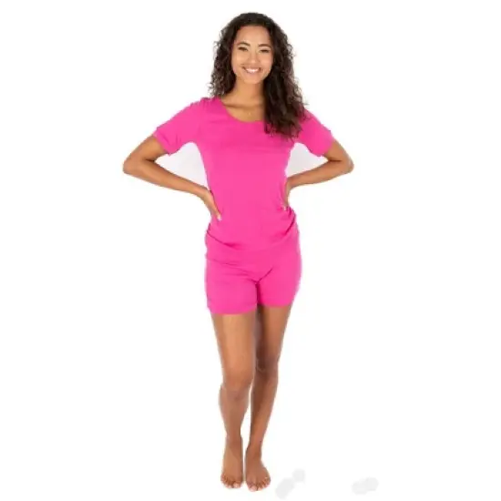 Leveret Womens Two Piece Short Cotton Pajamas image {14}