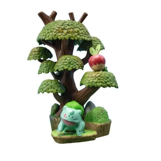 Pok&eacute;mon Select Summer Forest Environment Playset with Bulbasaur and Applin Mini Figures image {3}