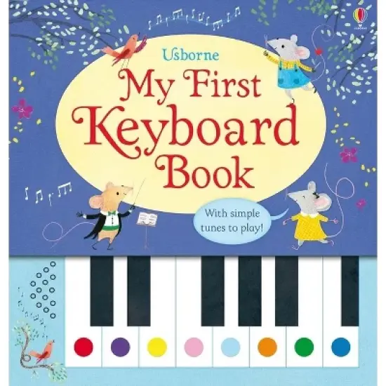 My First Keyboard Book - (My First Books) by  Sam Taplin (Spiral Bound) image {1}