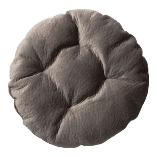 Huntley Pet Rattan Cat Bed Condo, Elevated with Round cushion image {4}