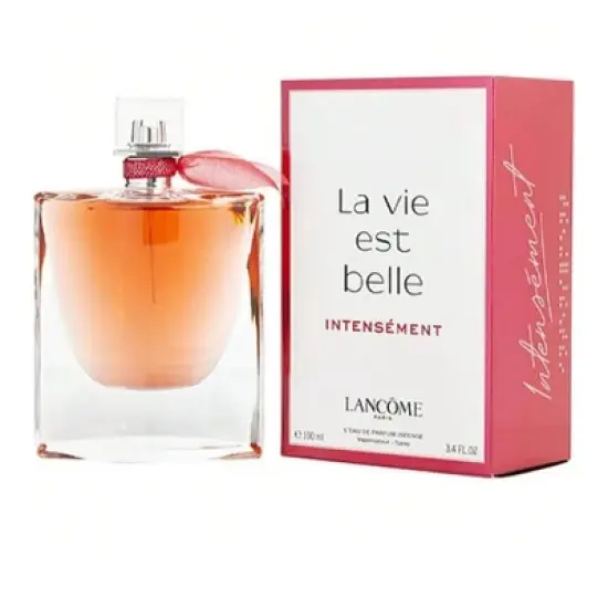 La Vie Est Belle Intensement By Lancome Women Eau De Parfum Intense Spray 3.4 Oz Raspberry, Orange Blossom, Vanilla, Iris, Patachouli 2020  Perfume image {1}