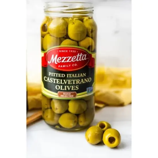 Mezzetta Italian Non Stuffed Castelvetrano Olives - 8oz image {3}