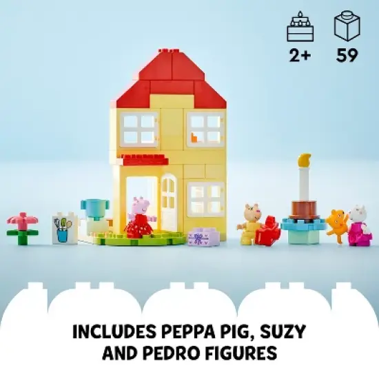 LEGO DUPLO Peppa Pig Birthday House 10433 image {3}