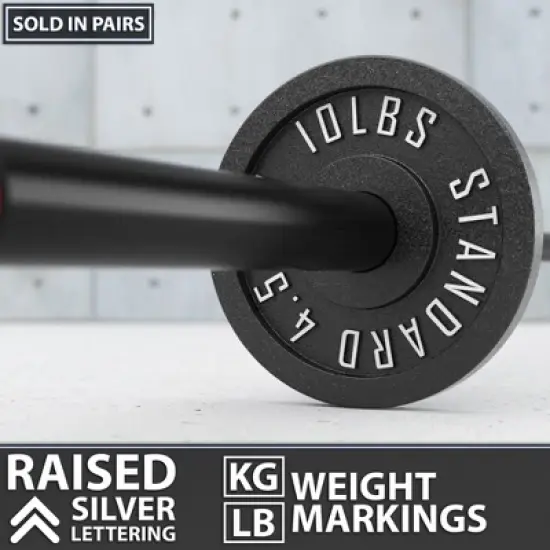 Synergee Standard Metal Weight Plates image {3}