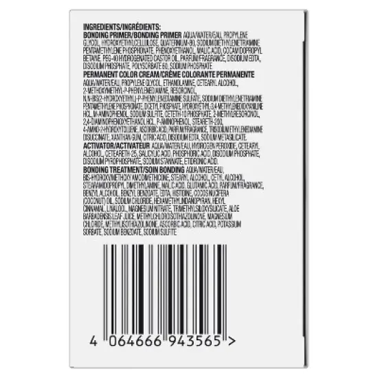 Clairol ColorStrong Ammonia Free Permanent Hair Color Dye Kit - 1 Black image {9}