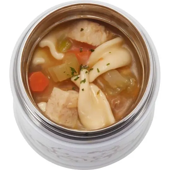 Zojirushi Stainless Steel Hello Kitty Food Jar - White image {10}