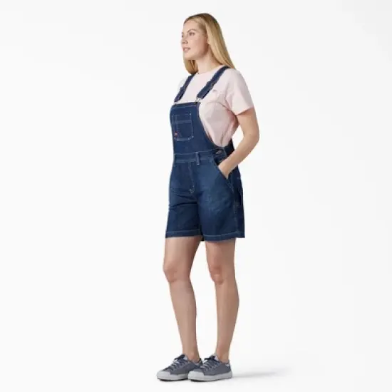 Dickies Women's Bib Shortalls, 7" image {2}