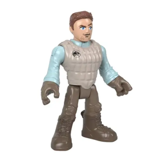 Fisher-Price Imaginext Jurassic World Raptor Trainer Owen Set image {1}