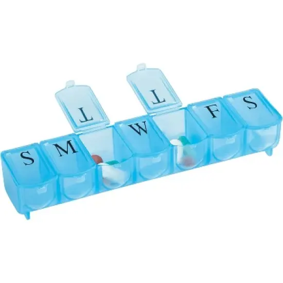 Apex Ultra Bubble-Lok 7-Day Pill Organizer, CASE OF 6 image {4}