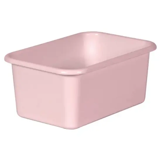 Teacher Created Resources&reg; Blush Small Plastic Storage Bin, Pack of 6 image {2}