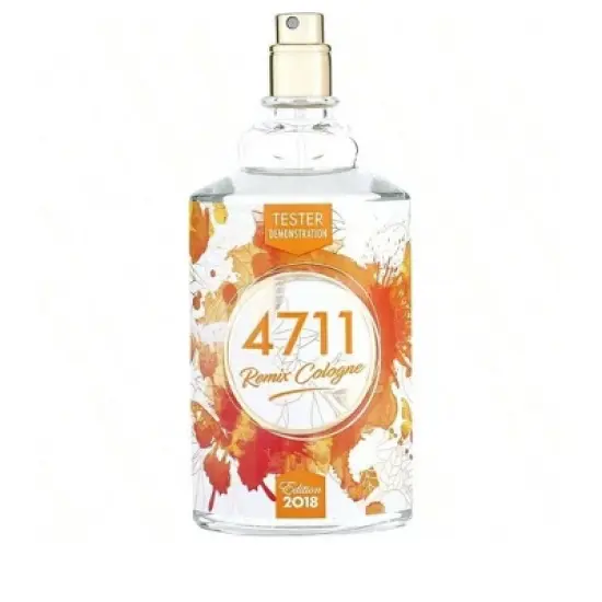 4711 Remix Cologne By 4711 Unisex Bergamot, Mate, Lemon, Lavender, Sandal Eau De Cologne Spray 3.4 Oz (2018 Edition) *Tester image {1}