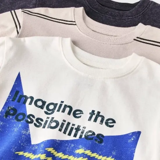 Grayson Mini Toddler Boys' 3pk Short Sleeve T-Shirt image {2}