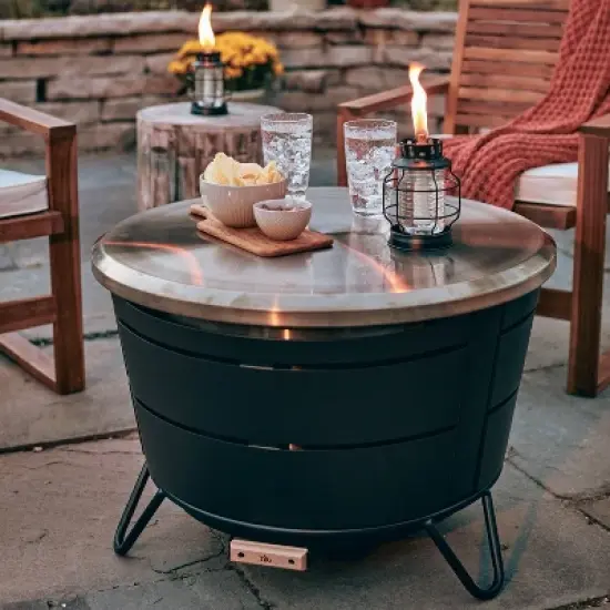 Tiki Reunion Fire Table Top Fire Pit Cover image {1}