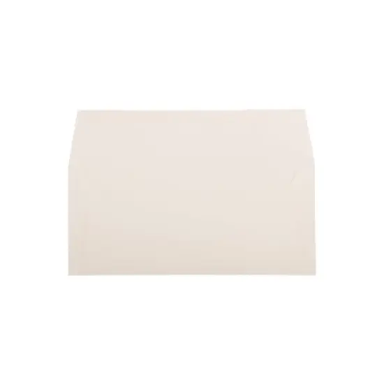 JAM Paper #10 Business Strathmore Envelopes 4.125 x 9.5 Natural White Wove 34992I image {1}