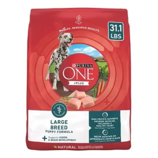 Purina ONE SmartBlend Large Breed Puppy Chicken Flavor Dry Dog Food image {8}