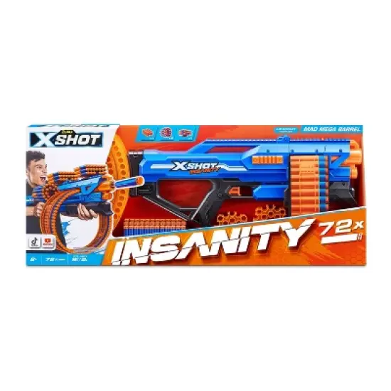 X-Shot Insanity Series 1 Mad Mega Barrel Blaster image {1}