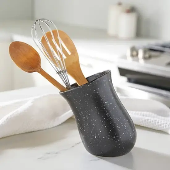 The Lakeside Collection Tilted Utensil Crocks - Gray image {4}