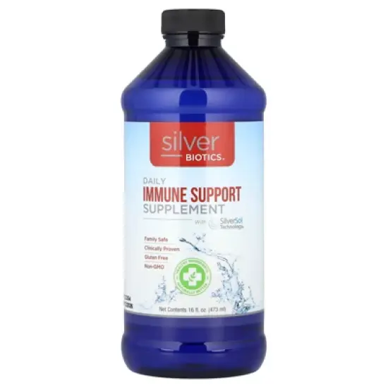 Silver Biotics Colloidal Nano SilverSol Ag₄O₄ 10 PPM Immune Support | Bio-Hacking Immune Building Natural Support | 16 F image {2}