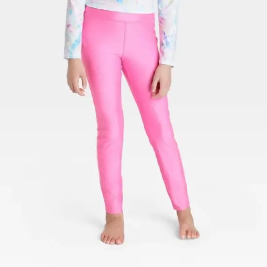 Girls' Swim Leggings - Cat & Jack&trade;️ Pink image {3}