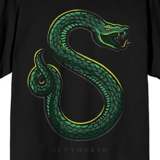 Harry Potter Slytherin Crest Men's Short Sleeve Shirt & Sleep Shorts Set image {2}