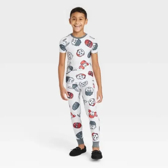 Boys' Disney Avengers 2pc Sleep Pajama Set - Gray image {2}
