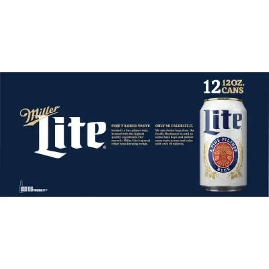 Miller Lite Beer - 12pk/12 fl oz Cans image {7}