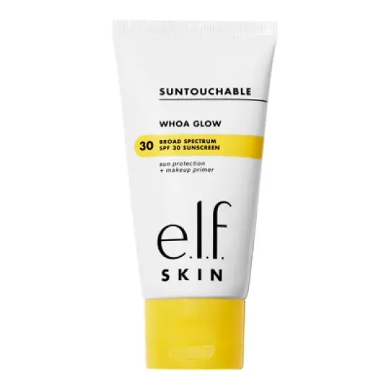 e.l.f. SKIN Suntouchable Whoa Glow Sunscreen & Primer - SPF 30 - 1.69 fl oz image {15}