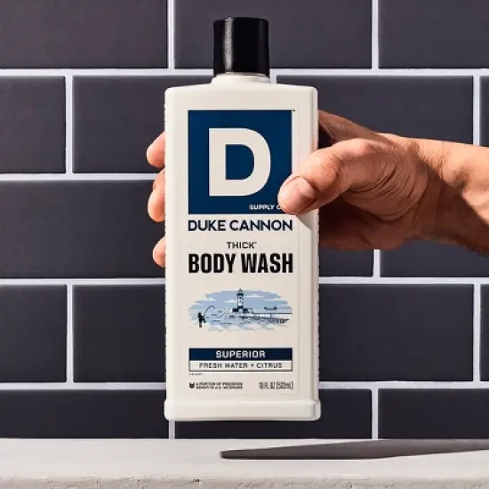 Duke Cannon Supply Co. THICK Men's Body Wash - Superior - 18 fl oz image {4}