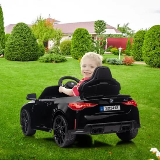 12V Electric Ride On Car, Sports Car for Kids Electric Vehicle, Power Wheels for Boys Girls, with Suspension System image {6}