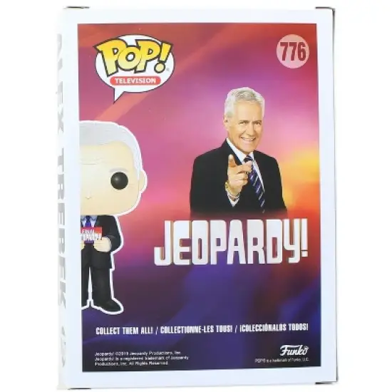 Funko POP! Joepardy Alex Trebek Chase TV Vinyl Figure image {1}