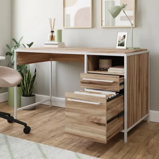 Sauder Nova Loft Desk Kiln Acacia image {2}