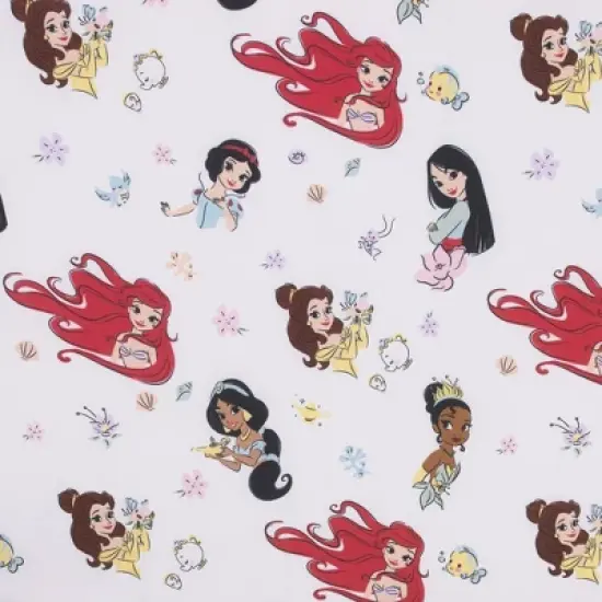 Disney Princess Fitted Crib Sheet image {3}