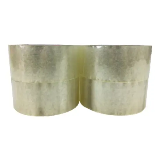 UOFFICE 2" x 110 Yds, 1.7 Mil, 36 Rolls Per Case, Clear Acrylic Packing Tape image {4}