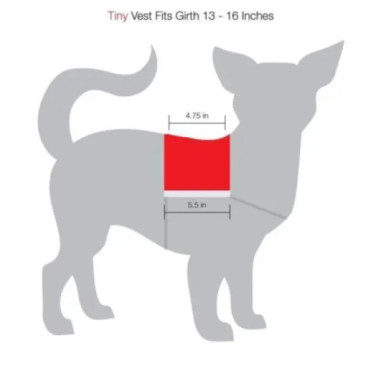 Pup IQ Working Pup Cape Style Vest image {1}