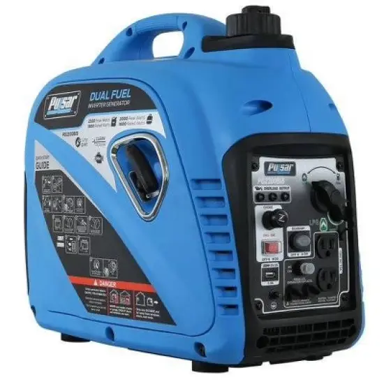 Pulsar 2200w Dual Fuel Propane & Gasoline Inverter Generator: Quiet, Compact, CARB Compliant image {7}