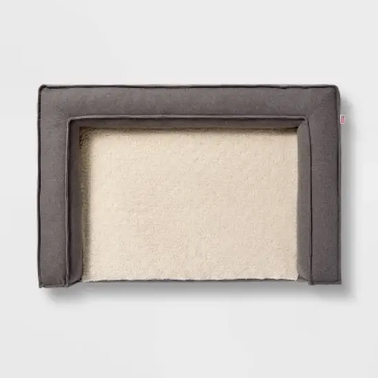 3-Sided Bolster Dog Bed - L - Boots & Barkley&trade; image {1}