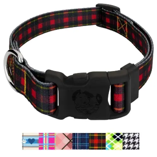 Country Brook Petz Deluxe Dog Collar - Plaid and Argyle Collection - Made in The U.S.A. image {4}