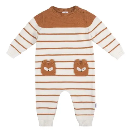 Gerber Baby and Toddler Boys' Sweater Knit Footless Romper image {8}