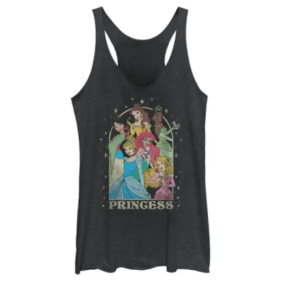 Women's Disney Princess Arch Racerback Tank Top image {3}