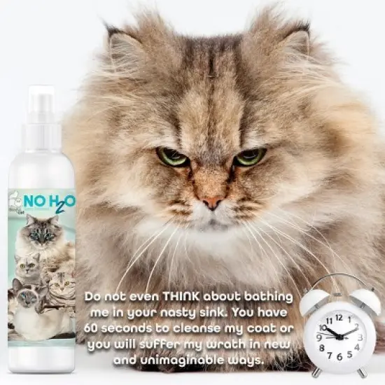 The Blissful Cat No H2O Spray Shampoo image {4}
