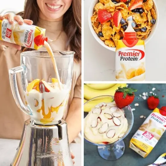 Premier Protein Nutritional Shake - Bananas & Cream image {4}